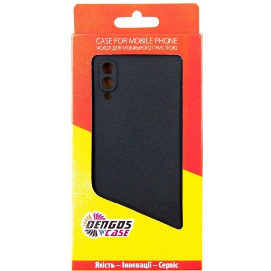 Чехол для мобильного телефона Dengos Carbon Samsung Galaxy A02, black (DG-TPU-CRBN-113) Чехол для мобильного телефона Dengos Carbon Samsung Galaxy A02, black (DG-TPU-CRBN-113)