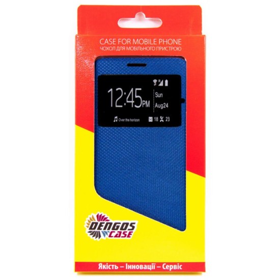 Чехол для мобильного телефона Dengos Flipp-Book Call ID Oppo A73, blue (DG-SL-BK-277) Чехол для мобильного телефона Dengos Flipp-Book Call ID Oppo A73, blue (DG-SL-BK-277)