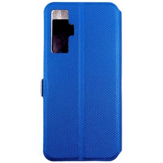Чехол для мобильного телефона Dengos Flipp-Book Call ID Vivo X50, blue (DG-SL-BK-271) (DG-SL-BK-271) Чехол для мобильного телефона Dengos Flipp-Book Call ID Vivo X50, blue (DG-SL-BK-271) (DG-SL-BK-271)