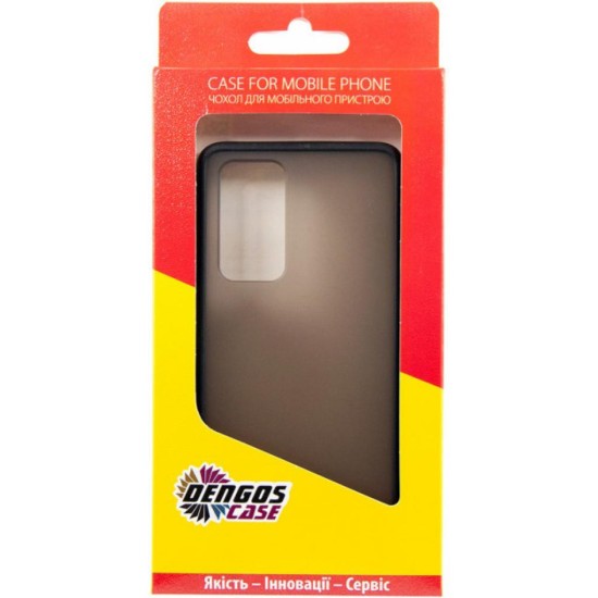 Чохол до мобільного телефона Dengos Matt Huawei P40, black (DG-TPU-MATT-46) (DG-TPU-MATT-46) Чохол до мобільного телефона Dengos Matt Huawei P40, black (DG-TPU-MATT-46) (DG-TPU-MATT-46)
