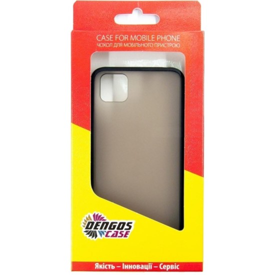 Чохол до мобільного телефона Dengos Matt Huawei Y5P, black (DG-TPU-MATT-52) (DG-TPU-MATT-52) Чохол до мобільного телефона Dengos Matt Huawei Y5P, black (DG-TPU-MATT-52) (DG-TPU-MATT-52)