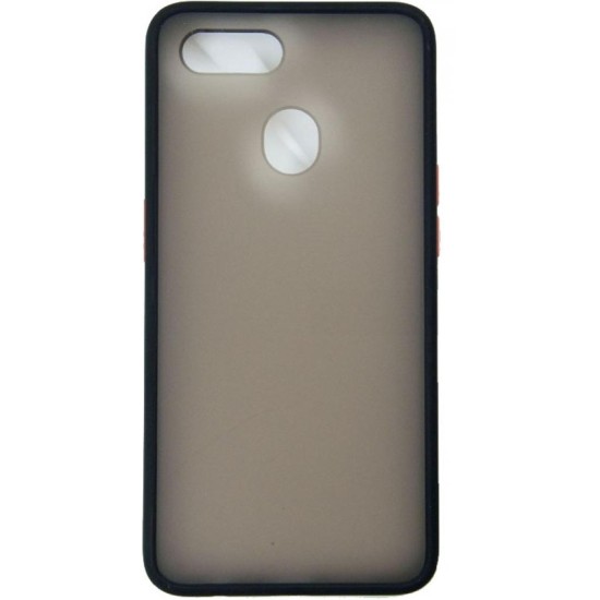 Чохол до мобільного телефона Dengos Matt OPPO A12, black (DG-TPU-MATT-60) Чохол до мобільного телефона Dengos Matt OPPO A12, black (DG-TPU-MATT-60)