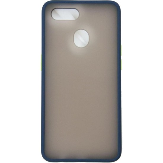 Чохол до мобільного телефона Dengos Matt OPPO A12, blue (DG-TPU-MATT-61) Чохол до мобільного телефона Dengos Matt OPPO A12, blue (DG-TPU-MATT-61)