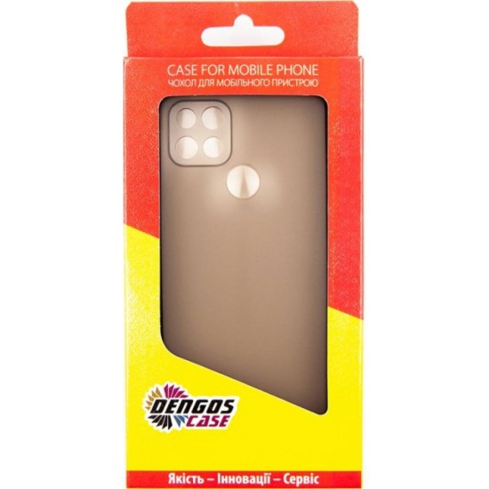 Чохол до мобільного телефона Dengos Matt OPPO A15/A15s, black (DG-TPU-MATT-67) Чохол до мобільного телефона Dengos Matt OPPO A15/A15s, black (DG-TPU-MATT-67)