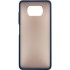 Чохол до мобільного телефона Dengos Matt POCO X3, blue (DG-TPU-MATT-69)