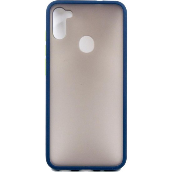 Чохол до мобільного телефона Dengos Matt Samsung Galaxy M11, blue (DG-TPU-MATT-48) (DG-TPU-MATT-48) Чохол до мобільного телефона Dengos Matt Samsung Galaxy M11, blue (DG-TPU-MATT-48) (DG-TPU-MATT-48)
