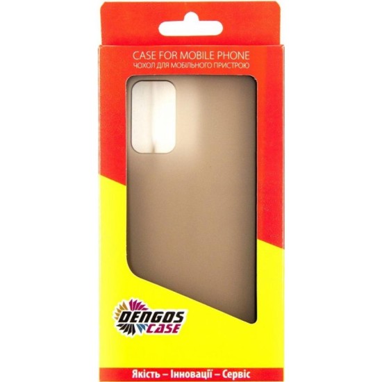 Чохол до мобільного телефона Dengos Matte POCO M3 (black) (DG-TPU-MATT-70) Чохол до мобільного телефона Dengos Matte POCO M3 (black) (DG-TPU-MATT-70)