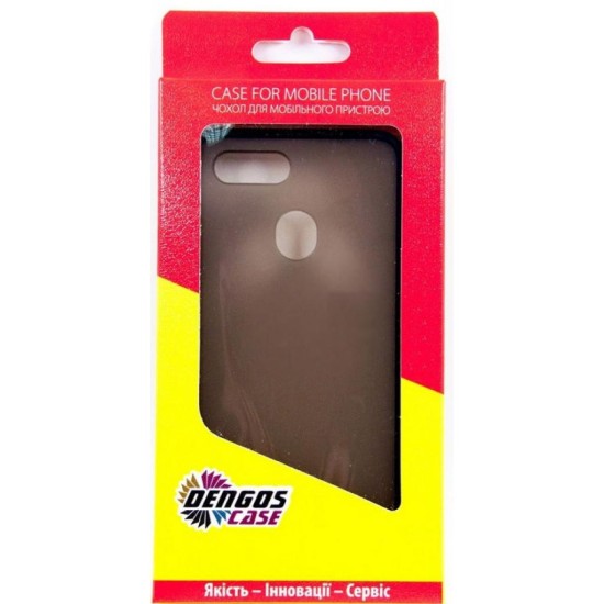 Чехол для мобильного телефона Dengos Oppo A5s (black) (DG-TPU-MATT-36) Чехол для мобильного телефона Dengos Oppo A5s (black) (DG-TPU-MATT-36)