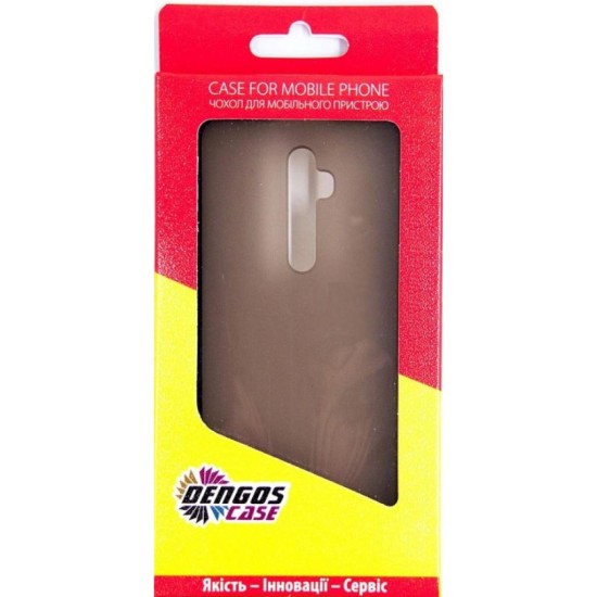 Чохол до мобільного телефона Dengos Oppo Reno 2Z (black) (DG-TPU-MATT-38) Чохол до мобільного телефона Dengos Oppo Reno 2Z (black) (DG-TPU-MATT-38)