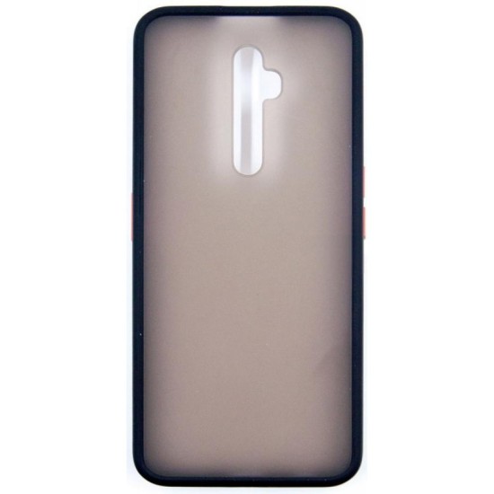 Чохол до мобільного телефона Dengos Oppo Reno 2Z (black) (DG-TPU-MATT-38) Чохол до мобільного телефона Dengos Oppo Reno 2Z (black) (DG-TPU-MATT-38)