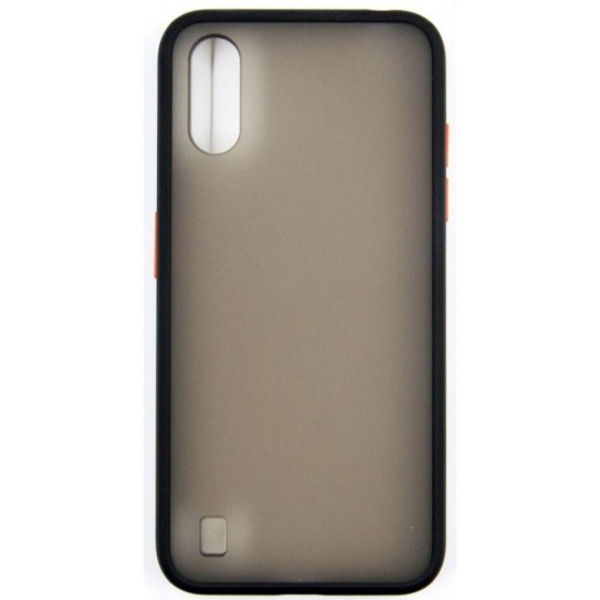 Чехол для мобильного телефона Dengos Samsung Galaxy A01 (black) (DG-TPU-MATT-32) Чехол для мобильного телефона Dengos Samsung Galaxy A01 (black) (DG-TPU-MATT-32)