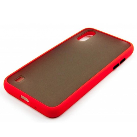 Чохол до мобільного телефона Dengos Samsung Galaxy A01 (red) (DG-TPU-MATT-33) Чохол до мобільного телефона Dengos Samsung Galaxy A01 (red) (DG-TPU-MATT-33)