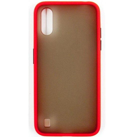 Чохол до мобільного телефона Dengos Samsung Galaxy A01 (red) (DG-TPU-MATT-33) Чохол до мобільного телефона Dengos Samsung Galaxy A01 (red) (DG-TPU-MATT-33)