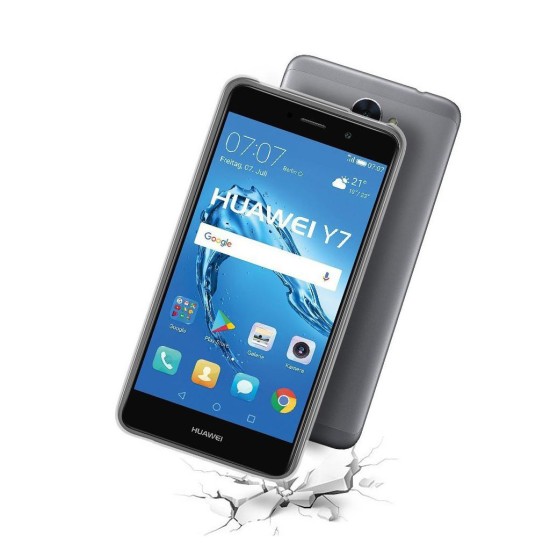 Чохол до мобільного телефона для Huawei Y7 Clear tpu (Transperent) Laudtec (LC-HY7T) Чохол до мобільного телефона для Huawei Y7 Clear tpu (Transperent) Laudtec (LC-HY7T)