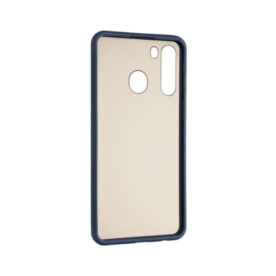 Чохол до мобільного телефона Gelius Bumper Mat Case for Samsung A215 (A21) Blue (00000079432) Чохол до мобільного телефона Gelius Bumper Mat Case for Samsung A215 (A21) Blue (00000079432)