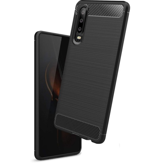 Чохол до мобільного телефона Laudtec для Huawei P30 Carbon Fiber (Black) (LT-P30B) Чохол до мобільного телефона Laudtec для Huawei P30 Carbon Fiber (Black) (LT-P30B)