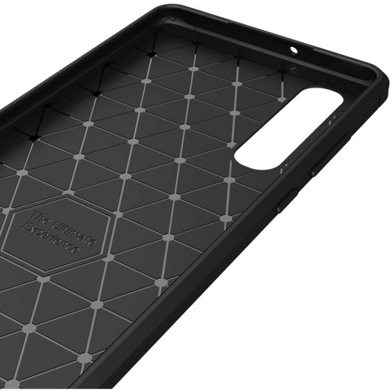 Чохол до мобільного телефона Laudtec для Huawei P30 Carbon Fiber (Black) (LT-P30B) Чохол до мобільного телефона Laudtec для Huawei P30 Carbon Fiber (Black) (LT-P30B)