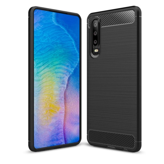 Чохол до мобільного телефона Laudtec для Huawei P30 Carbon Fiber (Black) (LT-P30B) Чохол до мобільного телефона Laudtec для Huawei P30 Carbon Fiber (Black) (LT-P30B)