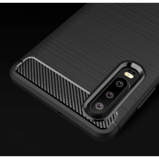 Чохол до мобільного телефона Laudtec для Huawei P30 Carbon Fiber (Black) (LT-P30B) Чохол до мобільного телефона Laudtec для Huawei P30 Carbon Fiber (Black) (LT-P30B)