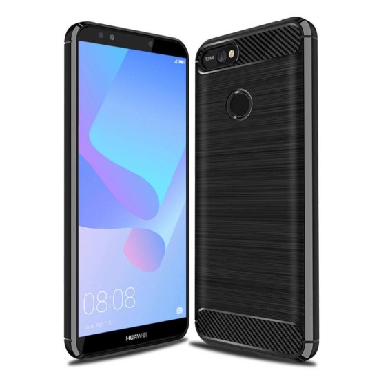 Чехол для мобильного телефона Laudtec для Huawei Y6 Prime 2018 Carbon Fiber (Black) (LT-HY6PM18) Чехол для мобильного телефона Laudtec для Huawei Y6 Prime 2018 Carbon Fiber (Black) (LT-HY6PM18)