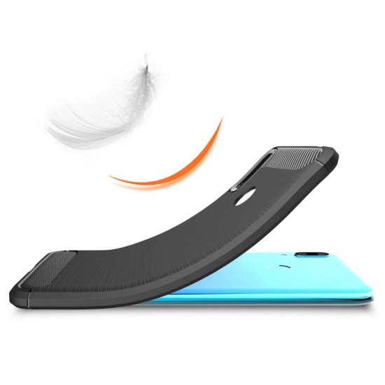 Чехол для мобильного телефона Laudtec для Huawei Y7 2019 Carbon Fiber (Black) (LT-HY72019B) Чехол для мобильного телефона Laudtec для Huawei Y7 2019 Carbon Fiber (Black) (LT-HY72019B)