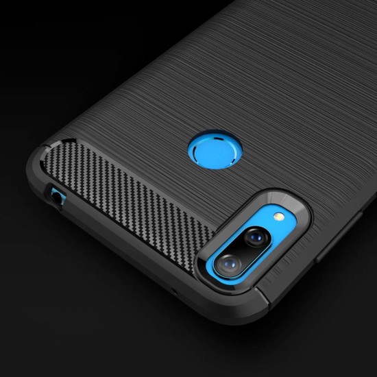 Чехол для мобильного телефона Laudtec для Huawei Y7 2019 Carbon Fiber (Black) (LT-HY72019B) Чехол для мобильного телефона Laudtec для Huawei Y7 2019 Carbon Fiber (Black) (LT-HY72019B)