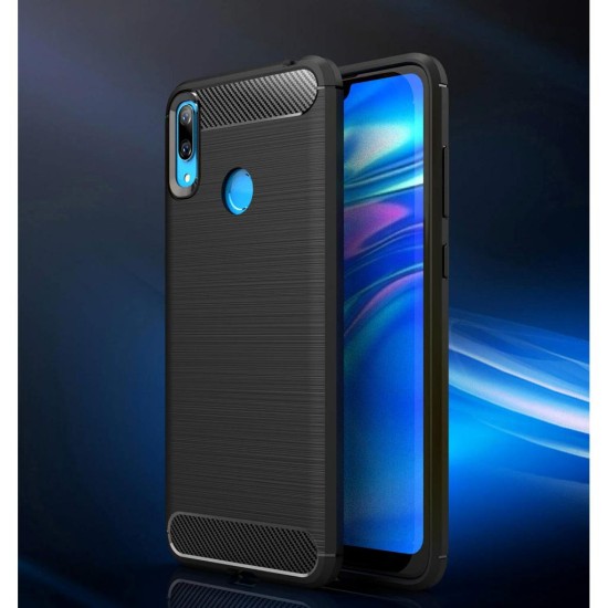 Чехол для мобильного телефона Laudtec для Huawei Y7 2019 Carbon Fiber (Black) (LT-HY72019B) Чехол для мобильного телефона Laudtec для Huawei Y7 2019 Carbon Fiber (Black) (LT-HY72019B)