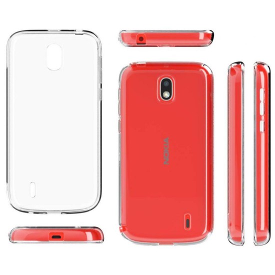 Чохол до мобільного телефона Laudtec для Nokia 1 Clear tpu (Transperent) (LC-N1T) Чохол до мобільного телефона Laudtec для Nokia 1 Clear tpu (Transperent) (LC-N1T)