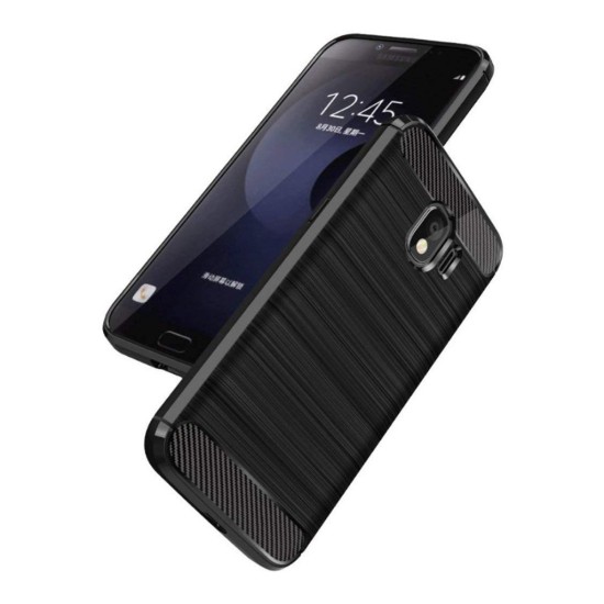 Чохол до мобільного телефона Laudtec для Samsung J2 2018/J250 Carbon Fiber (Black) (LT-J250F) Чохол до мобільного телефона Laudtec для Samsung J2 2018/J250 Carbon Fiber (Black) (LT-J250F)