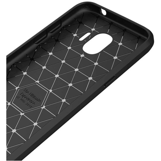Чохол до мобільного телефона Laudtec для Samsung J2 2018/J250 Carbon Fiber (Black) (LT-J250F) Чохол до мобільного телефона Laudtec для Samsung J2 2018/J250 Carbon Fiber (Black) (LT-J250F)
