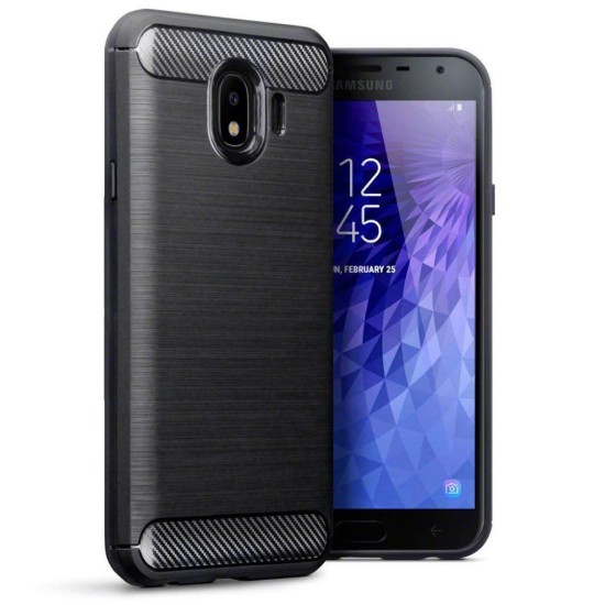 Чохол до мобільного телефона Laudtec для Samsung J4/J400 Carbon Fiber (Black) (LT-J400F) Чохол до мобільного телефона Laudtec для Samsung J4/J400 Carbon Fiber (Black) (LT-J400F)