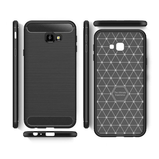Чохол до мобільного телефона Laudtec для Samsung J4 Plus/J415 Carbon Fiber (Black) (LT-J415F) Чохол до мобільного телефона Laudtec для Samsung J4 Plus/J415 Carbon Fiber (Black) (LT-J415F)