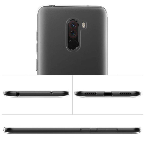 Чехол для мобильного телефона Laudtec для Xiaomi Pocophone F1 Clear tpu (Transperent) (LC-XPF1) Чехол для мобильного телефона Laudtec для Xiaomi Pocophone F1 Clear tpu (Transperent) (LC-XPF1)