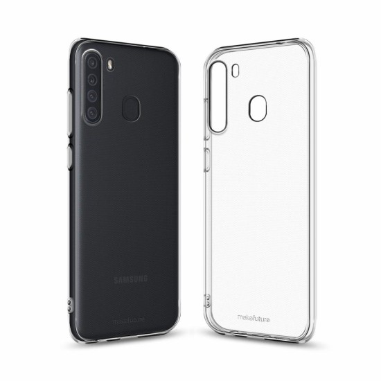Чохол до мобільного телефона MakeFuture Samsung A21 Air (Clear TPU) (MCA-SA21) Чохол до мобільного телефона MakeFuture Samsung A21 Air (Clear TPU) (MCA-SA21)