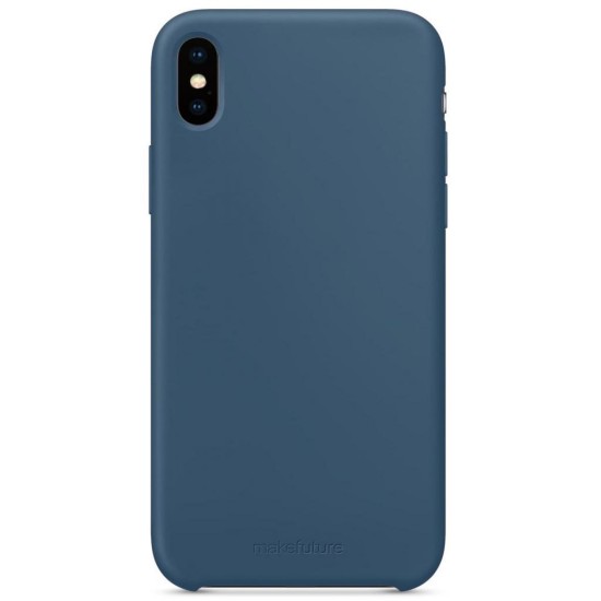 Чохол до мобільного телефона MakeFuture Silicone Case Apple iPhone XS Max Blue (MCS-AIXSMBL) Чохол до мобільного телефона MakeFuture Silicone Case Apple iPhone XS Max Blue (MCS-AIXSMBL)