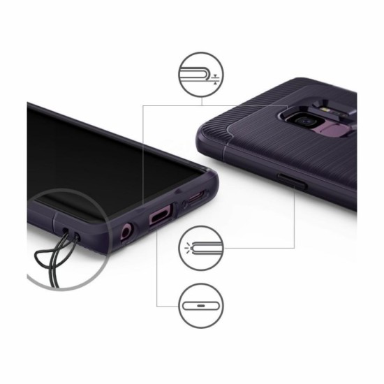 Чехол для мобильного телефона Ringke Onyx Samsung Galaxy S9 Plum Violet (RCS4418) Чехол для мобильного телефона Ringke Onyx Samsung Galaxy S9 Plum Violet (RCS4418)