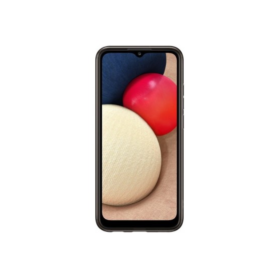 Чохол до мобільного телефона Samsung Soft Clear Cover Galaxy A02s (A025) Black (EF-QA025TBEGRU) Чохол до мобільного телефона Samsung Soft Clear Cover Galaxy A02s (A025) Black (EF-QA025TBEGRU)