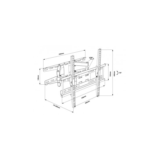 Кронштейн Walfix R-412B Кронштейн Walfix R-412B